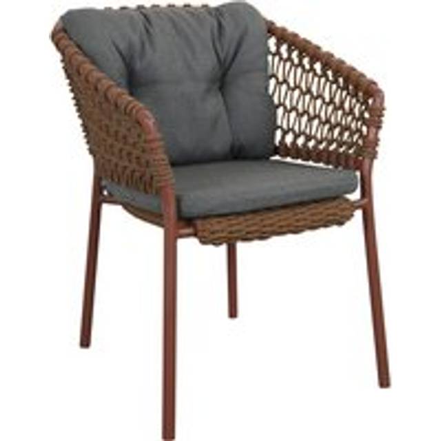 Cane-Line - Ocean stol - Desert Red - Matstolar utomhus - Cane-line Design Team - Röd - Naturmaterial/Metall
