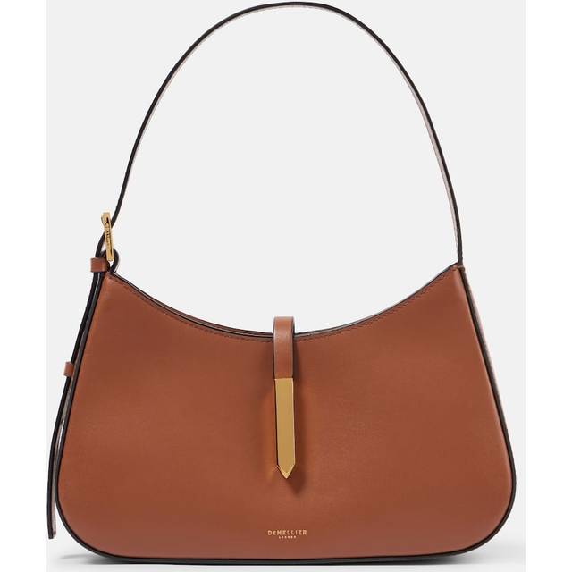 The Tokyo Leather Shoulder Bag - Tan - Founded in 2017 with a vision of empowerment, DeMellier's creations are designed in London and handcrafted by artisans in Europe. Blending heritage and modernity, the name reflects founder Mireia’s Spanish and French roots, capturing tradition and innovation in every design.