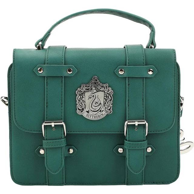 Harry Potter Slytherin Satchel Handbag with Charms