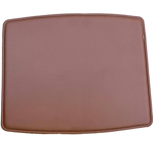 Arv Seat Pad For Lounge Chair, Brandy Leather