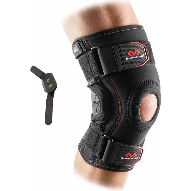 Knee pad with double hinge McDavid - Noir