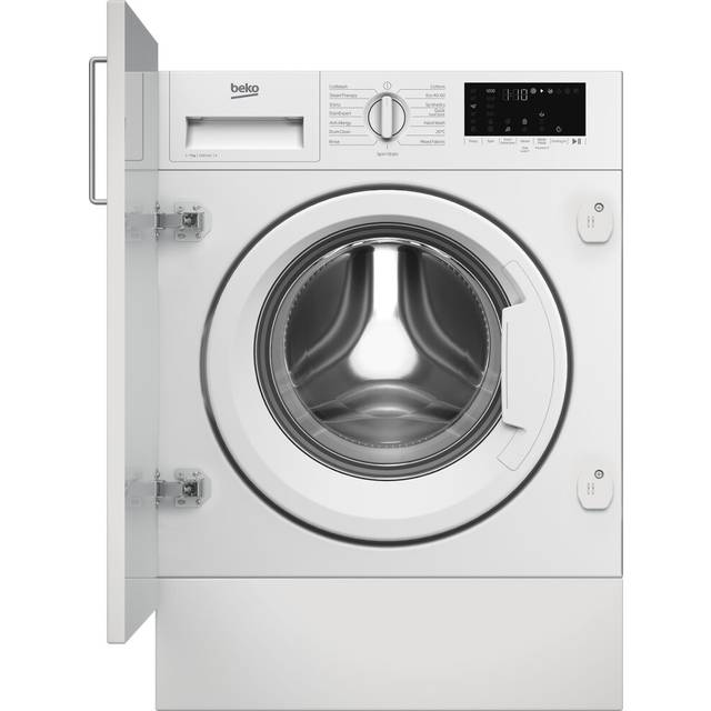 BEKO WTIK72121 Integrated 7 kg 1200 Spin Washing Machine, White