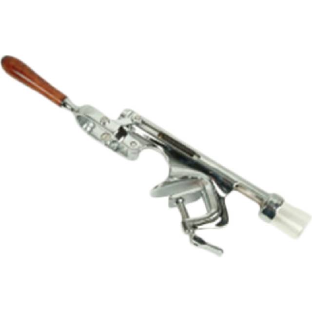 Thunder Group SLDWO001  Table Mount Wine Opener  Stainless Steel Bottle Opener  Commercial Bar Corkscrew