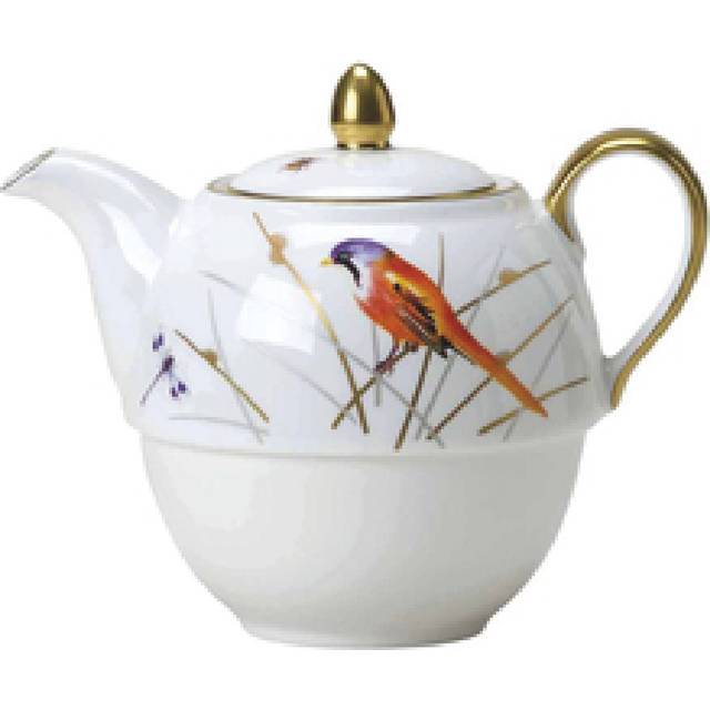 Steelite William Edwards Reed Tea for One Teapot Coupe 124mm (Pack of 6)