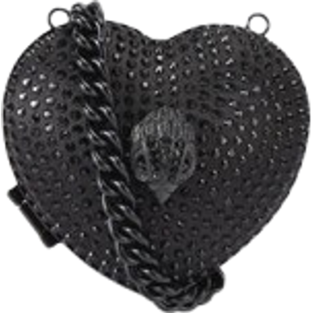 Kurt Geiger Women's Mini Bag Black Synthetic Micro Heart