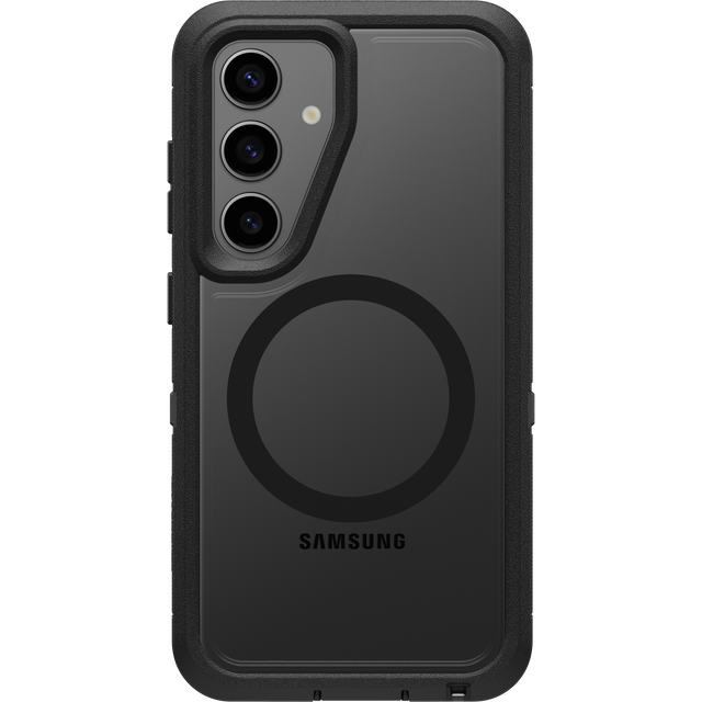 Galaxy S25 Defender XT skal - Transparent/Svart