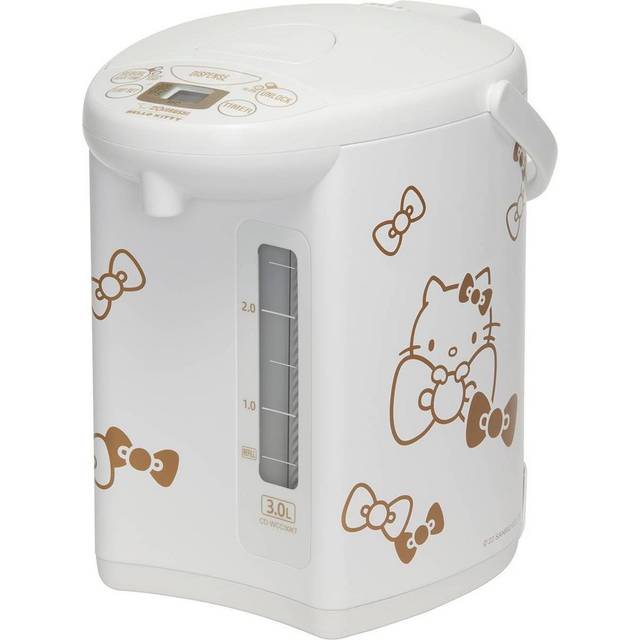 Zojirushi x Hello Kitty Limited-Edition Micom Water Boiler and Warmer with 3-Liter Storage (White)