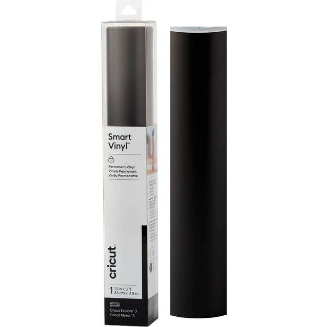 Cricut™ Smart Vinyl™ Matless Permanent Vinyl (0.9m / 3 ft) | Black