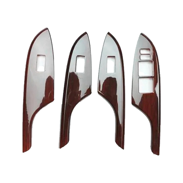 For 2007-2013 LHD 4PC Door Window Lift Switch Buttons Cover