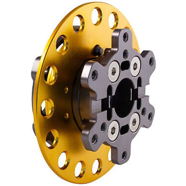 OMP Lightweight Quick Release Steering Wheel Boss - Fitment: Paddle Shift Bolt On, No Electrical Conn