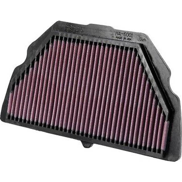 K&n performance air filter - high-flow original replacement element - (ha-6001)