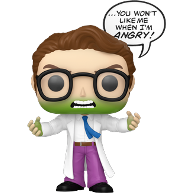 FUNKO POP! Vinylfigur: Marvel - Bruce Banner (Hulk)