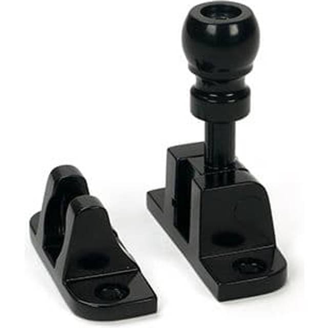 Mushroom Brighton Fastener (Radiused) - Black (5.5cm H X 2.1cm W X 0.98cm D)