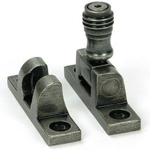 Prestbury Brighton Fastener - Narrow (Square) - Pewter Patina