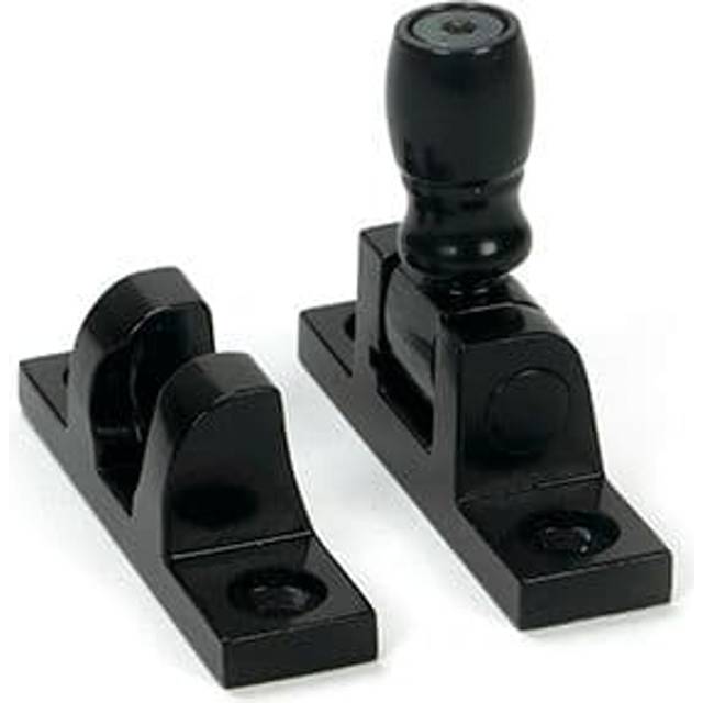 Mushroom Brighton Fastener - Narrow (Square) - Black (5.5cm H X 1.4cm W X 0.79cm D)