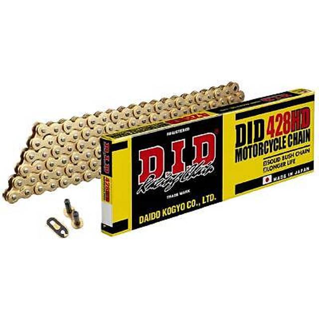DID Heavy Duty Gold Motorcycle Drive Chain