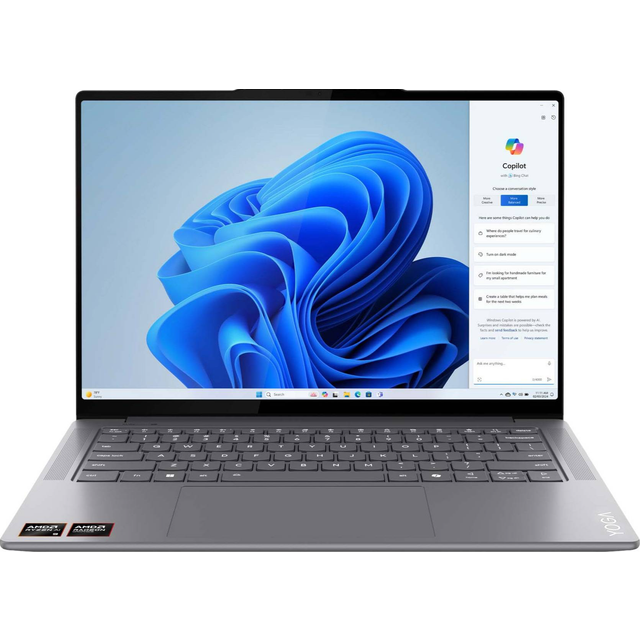 Lenovo Yoga Pro 7 14 AI-R9-Windows 11 Home-32GB-1TB AMD Ryzen AI 9 365-processor 2,00 GHz upp till 5,00 GHz, Windows 11 Home 64, 1 TB SSD M.2 2242 PCIe Gen4 TLC