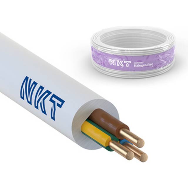 Nkt Exq-Xtra halogenfri installationskabel (4G1,5 50m)