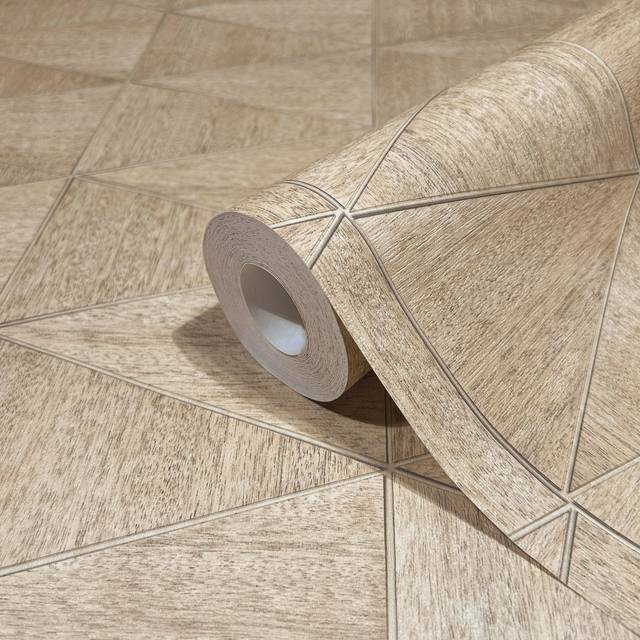 Galerie The Woods And Wicker Wood Bronze Brown Wallpaper 33359, Brown
