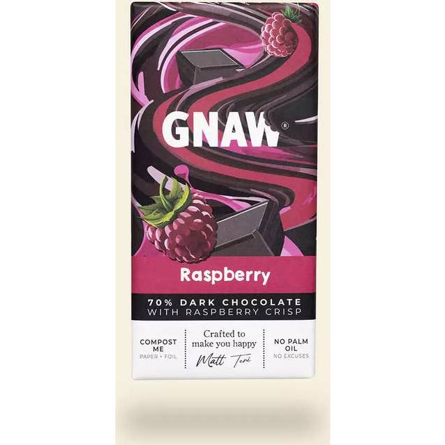 70% Dark Raspberry Chocolate Bar