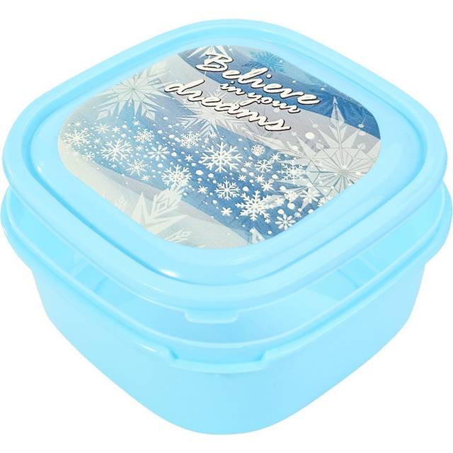 Believe In Your Dreams Sandwich Lunch Box with Lid BPA Free Plastic