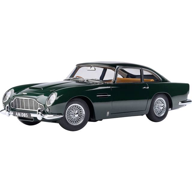 Aston Martin DB5 RHD (Right Hand Drive) British Racing Green 1/18 Model Car by Autoart