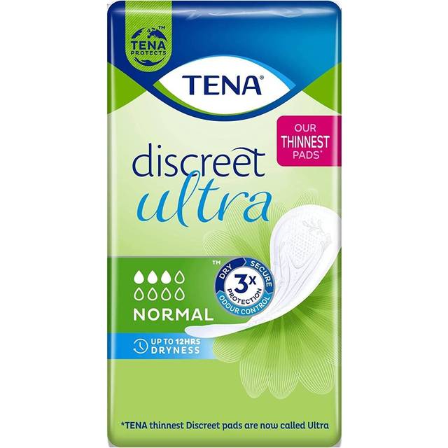 TENA Lady Discreet Incontinence Pads - Normal Ultra - Single Pack - White