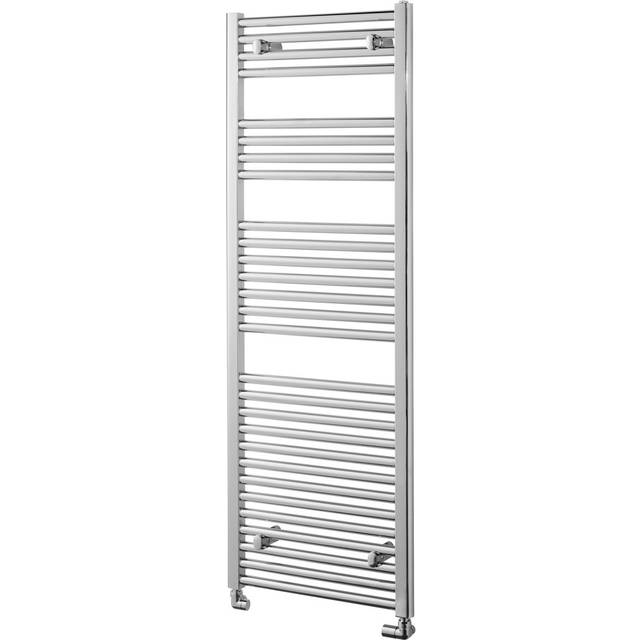 Vertical Straight Tower Rail - Chrome (140cm H x 40cm W x 8.8cm D)
