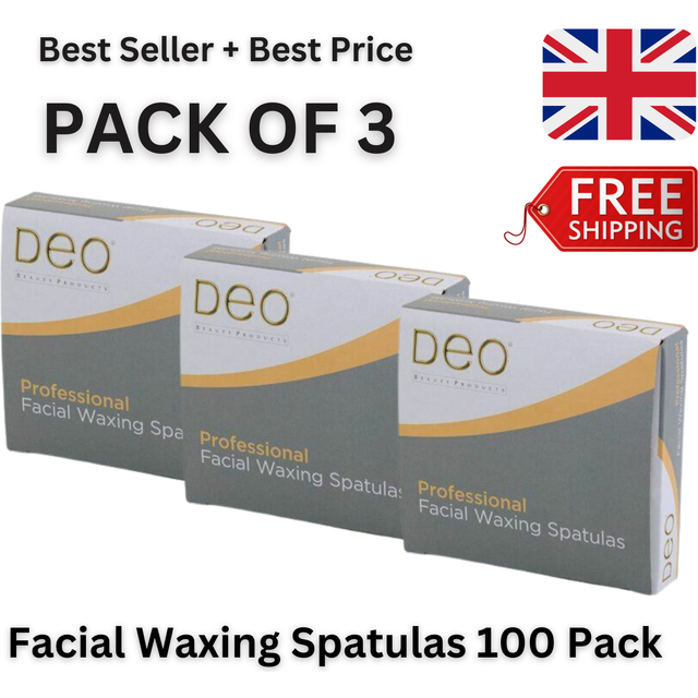 50x wooden waxing spatulas sticks face arms body beauty depilatory 50 pcs