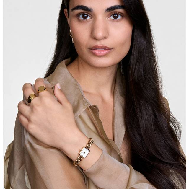 Daniel Wellington Jolie Chain White Dial Stainless Steel Strap Women's Watch DW00100836