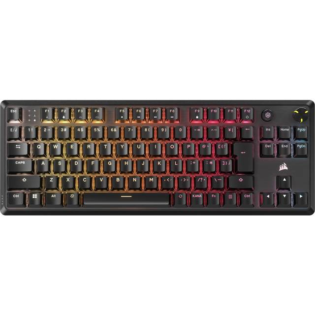 CORSAIR K70 CORE TKL MLX RED Switch Black Gaming Keyboard Japanese Layout CH-911911E-JP2 svart