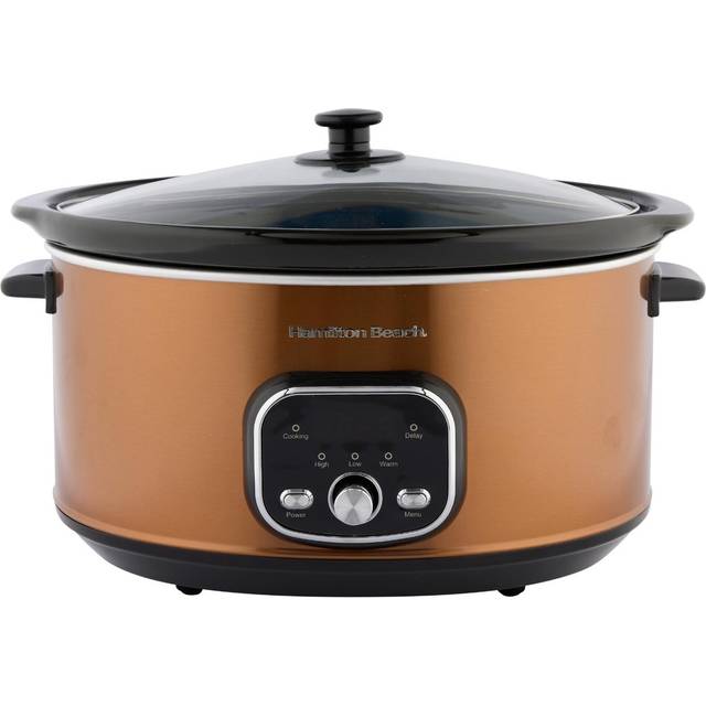 HAMILTON BEACH HBCDF650BRZ Slow Cooker - Copper, Brown
