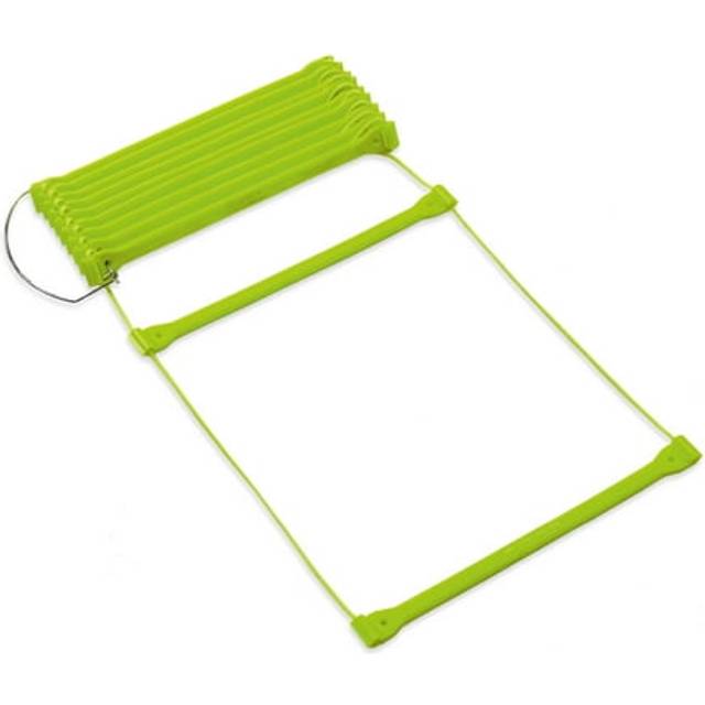 QuickPlay PRO No Tangle Agility Ladder with Quick Lock Adjustable Flat Rungs + Carry Bag 11-Rung Multi-Sport Speed Ladder/Training Ladder