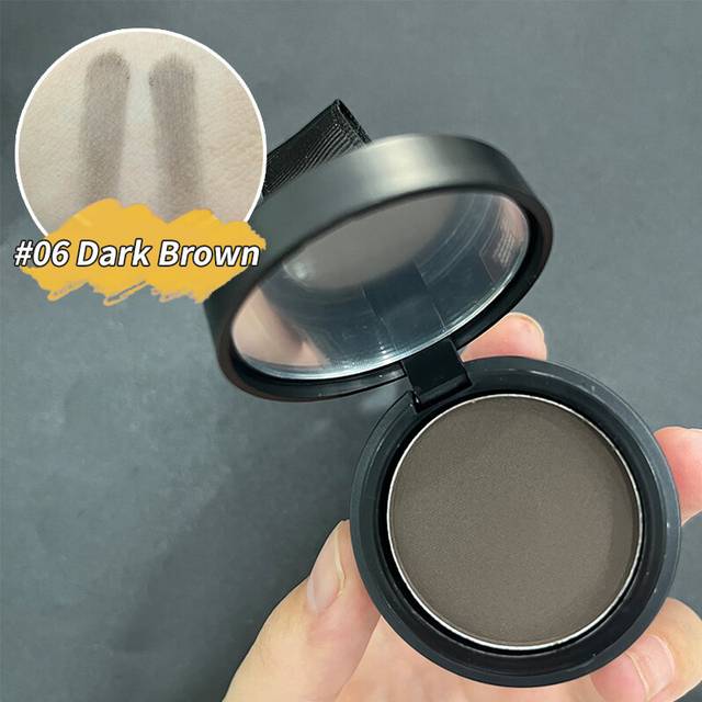 (#5 Dark Blonde*2) 14 Color Hair Line Powder Black Root Up Natural Instant Waterproof Hairline Shadow Concealer Coverage Paint Repair Fill In Hair