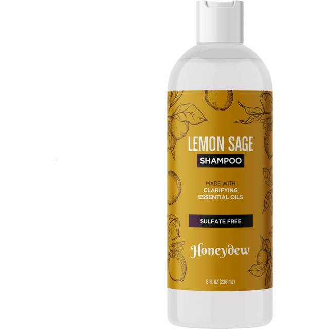 Lemon Sage Shampoo for Oily Hair  Sulfate Free Clarifying Shampoo for Build Up with Lemon Sage Keratin and Tea Tree Oil for Hai