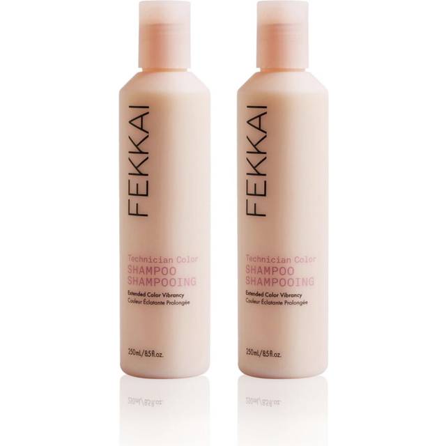 Fekkai Technician Color Shampoo  85 oz  Pack of 2  Extends Vibrancy of ColorTreated Hair  Free of Sulfates  Parabens  Phtha