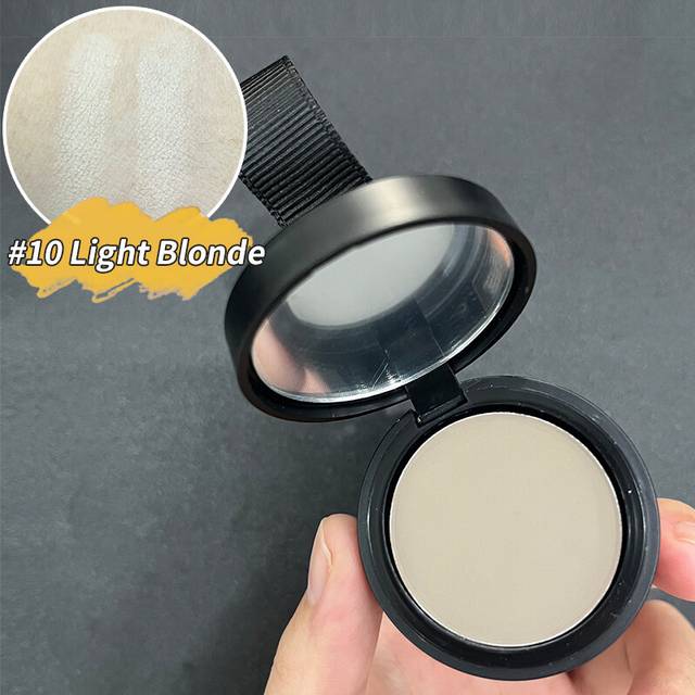 (#11 Light Brown*2) 14 Color Hair Line Powder Black Root Up Natural Instant Waterproof Hairline Shadow Concealer Coverage Paint Repair Fill In Hair