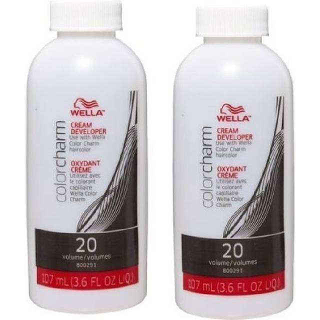 ((Developer Vol. 20 pack of 2)) Wella Colour Charm Liquid Colour Toner 42ml