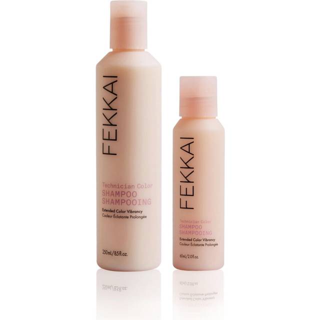 FEKKAI Technician Color Shampoo  Includes 2 oz  85 oz Bottles  Extends Vibrancy of ColorTreated Hair  Free of Sulfates  Pa
