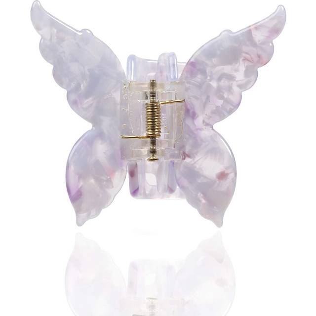 ZOOX Chic Hair Claw Clip by French Designer (Purple Amethyst Butterfly)