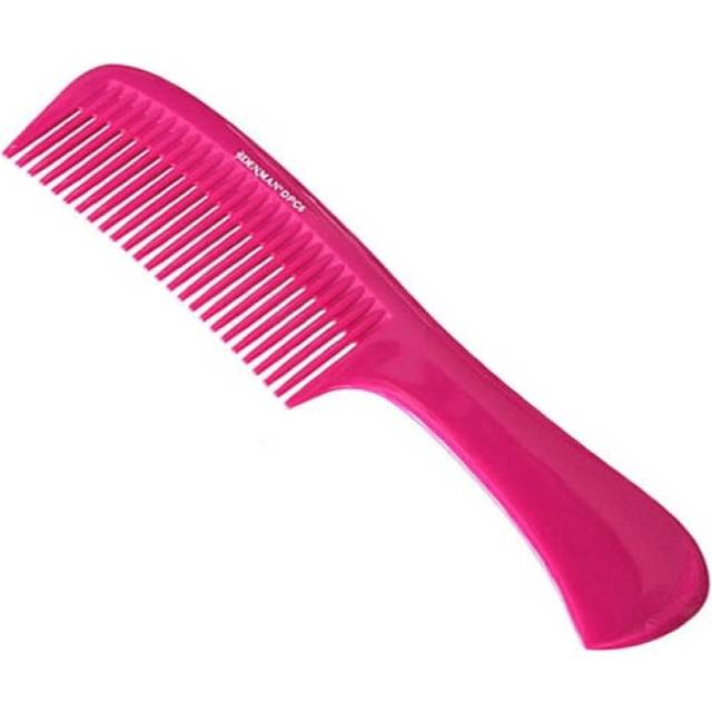 Denman Precision Rake Comb Pink