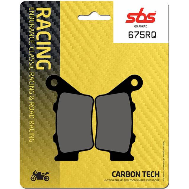 SBS RQ Carbon Tech Motorcycle Race Brake Pads