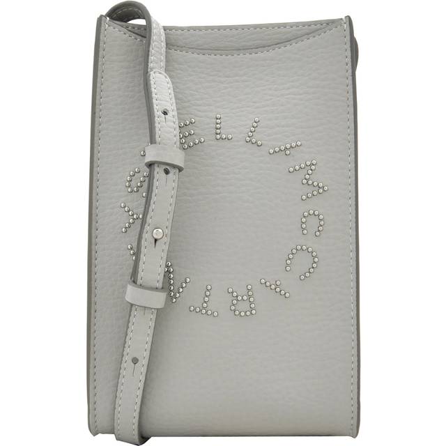 Stella McCartney Alter Mat Logo Crossbody Phone Pouch - Grey (Size 11 x 17.5 x 3cm)