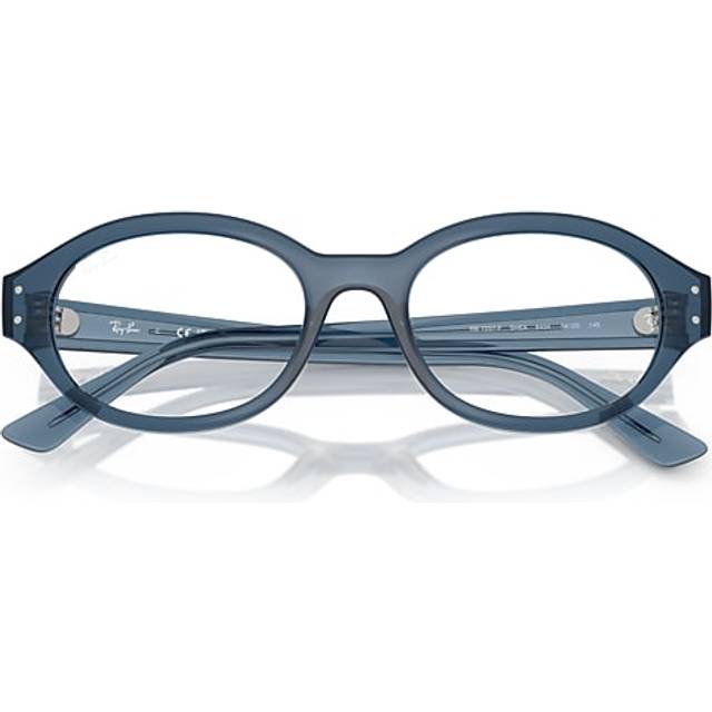 Ray-Ban RX7257 Shilo 8434 52 Blåa Glasögon (Endast Båge) Män