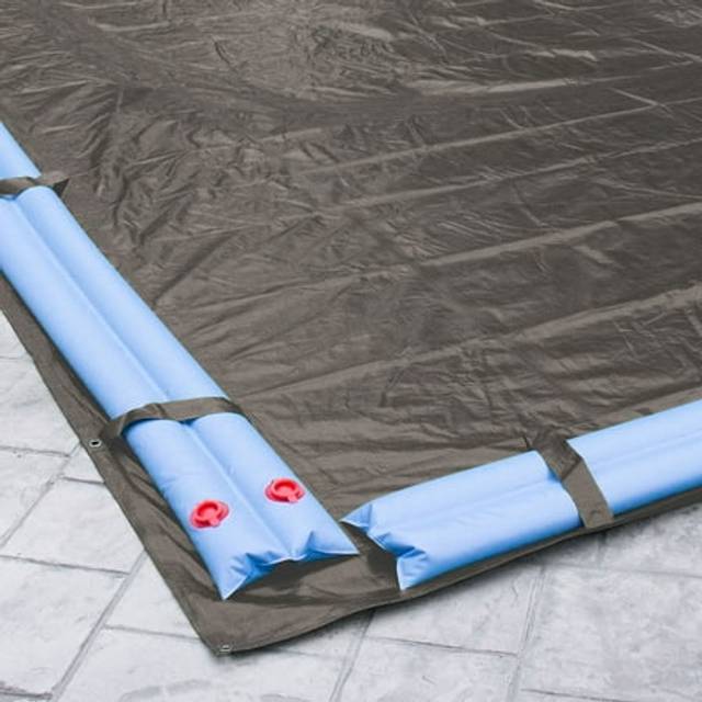Robelle 591428R Pool Cover for Winter  Magnesium  14 x 28 ft Inground Pools