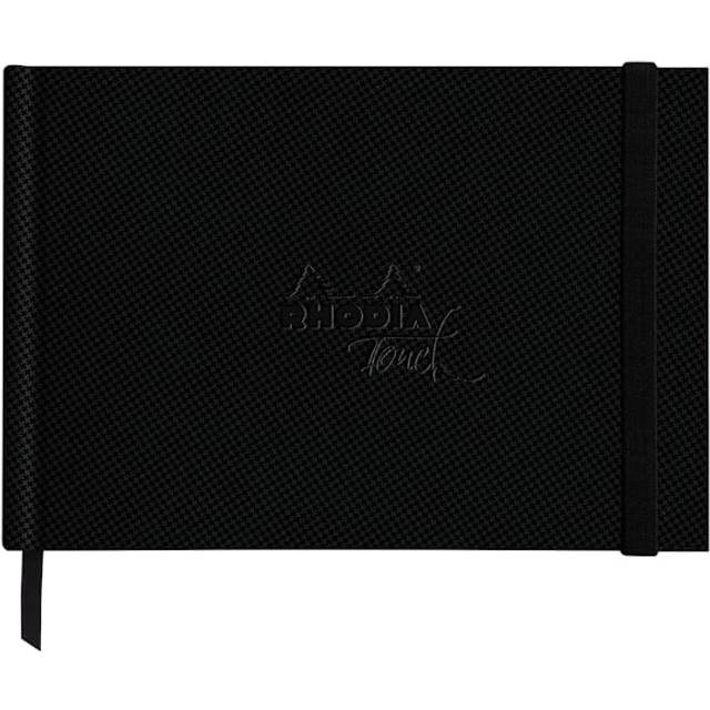 Rhodia Touch : Watercolour Book : 100% Cotton : Hardcover : A5 Landscape : 20 Sheets : 300gsm : Cold Pressed