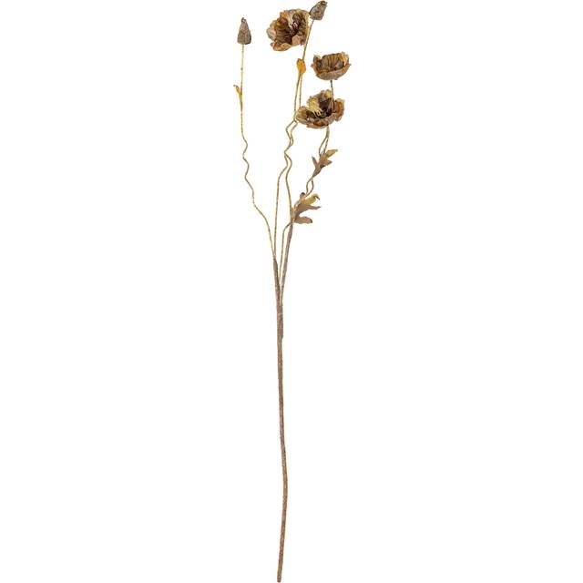 Stilk kunstig Poppy brun - Bloomingville - H: 104 cm