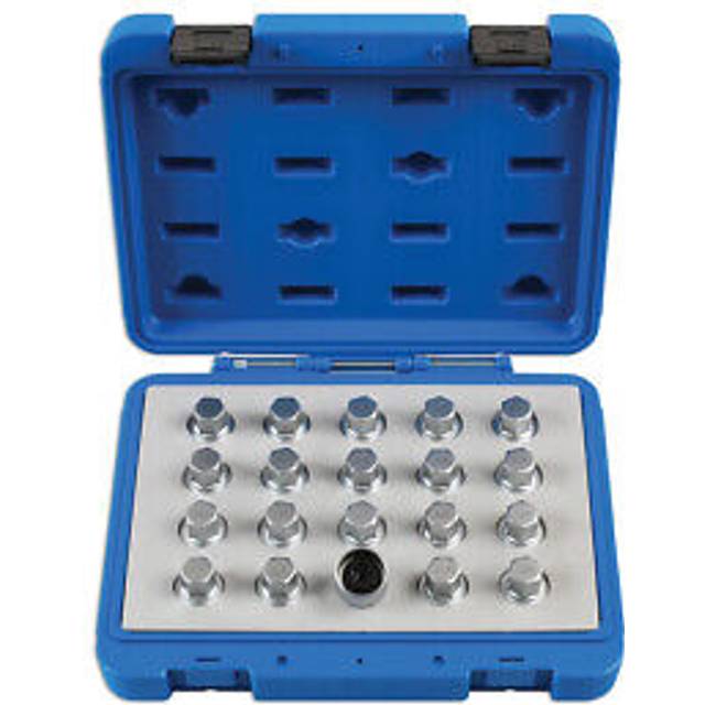 Laser - Tools Locking Wheel Nut Key Set 20pc - for Vauxhall, Opel 6861