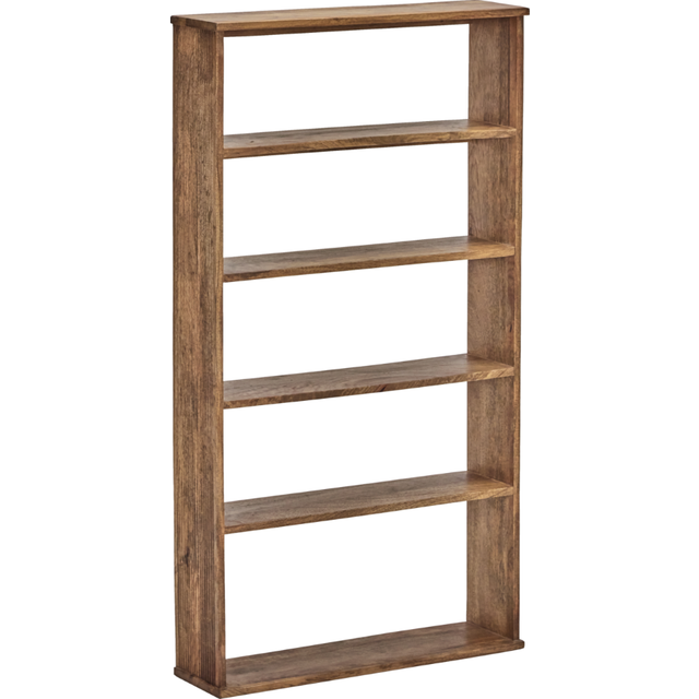 Balance Bookcase, Antique Brown