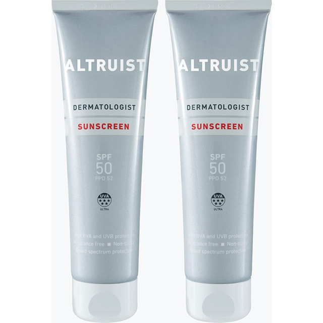Altruist. dermatologist sunscreen spf 50 – superior 5-star uva protection by dr